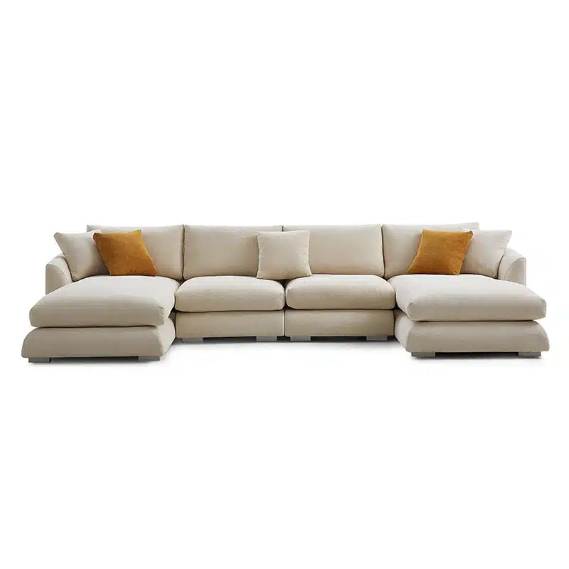 Boutique Double Chaise Corner Couch - Cotton House