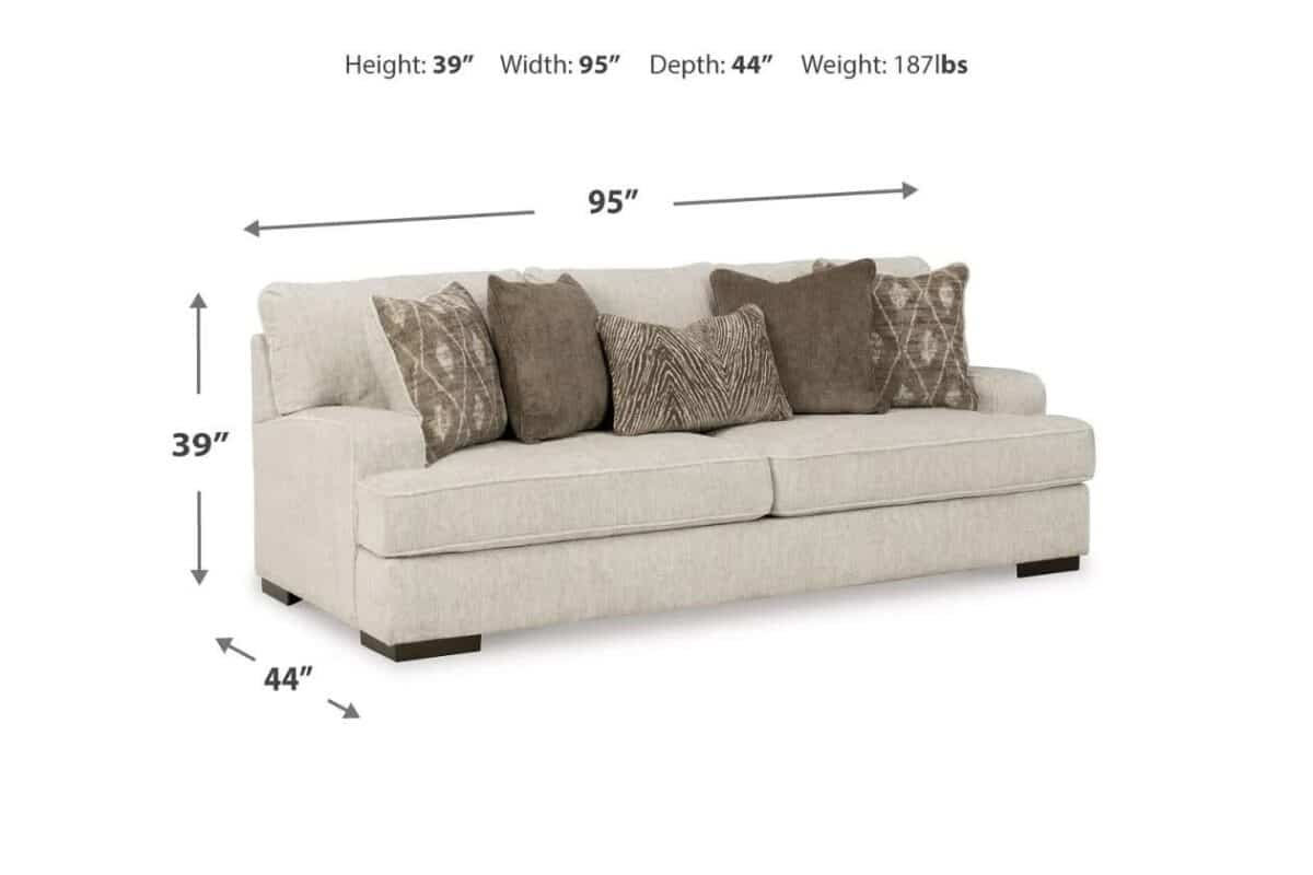 Cotton House 2 seaters Sofa - Image 6