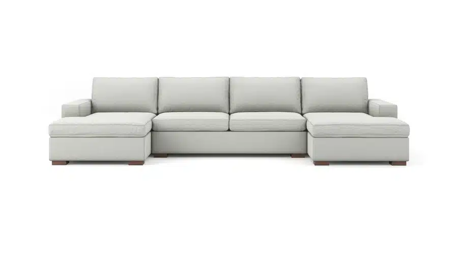 double chaise sectional